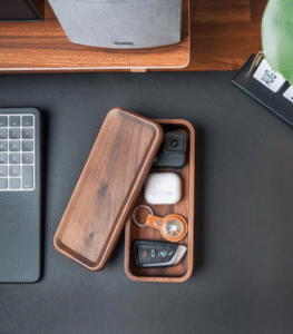 Handcrafted Premium Mahogany Wooden Storage Box