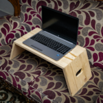 Laptop Stand & Fold-Away Bed Tray – Real Wood, Portable & Multifunctional - Image 6