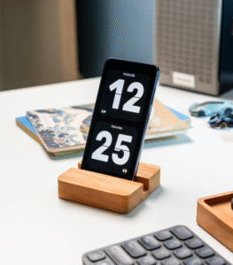 Premium Mahogany Desk Organizer Set – Handmade Minimalist Tray & Office Storage - Image 6