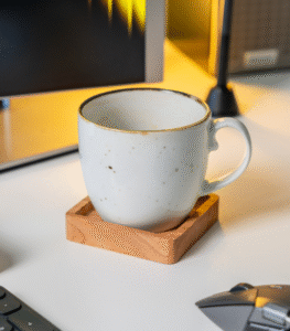 Premium Mahogany Desk Organizer Set – Handmade Minimalist Tray & Office Storage - Image 7