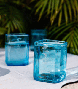 Blue Glass – Handmade Eco-Friendly Drinkware - Image 3