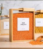 Food Storage Container – 3Kg Pantry Organizer with Sliding Lid