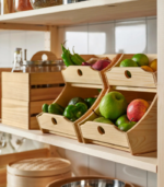 Food Storage Rack (Set of 2) – Multi-Purpose Kitchen Organizer - Image 7