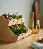 Food Storage Rack (Set of 2) – Multi-Purpose Kitchen Organizer - Image 5
