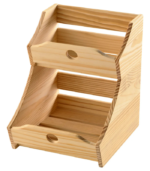 Food Storage Rack (Set of 2) – Multi-Purpose Kitchen Organizer - Image 2
